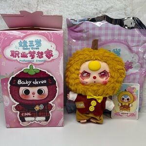 Baby Three Professional Dreamer Plush Blind Box Confirmed Writer
